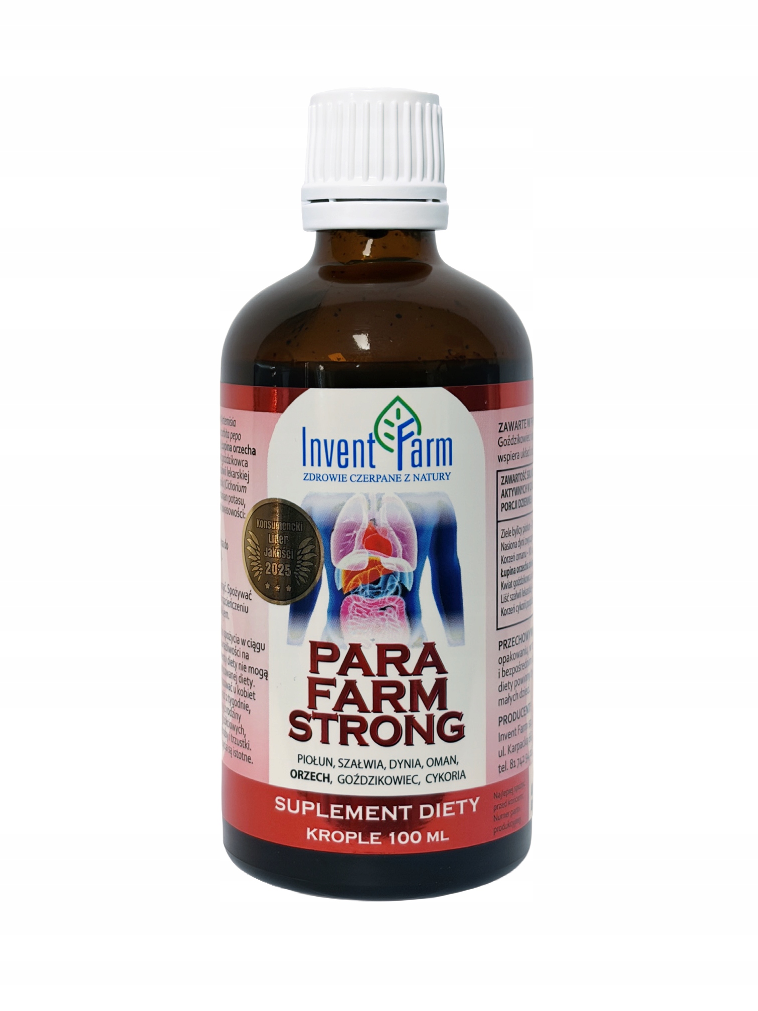 PARA FARM STRONG 100ml Invent Farm kompleks ziołowy
