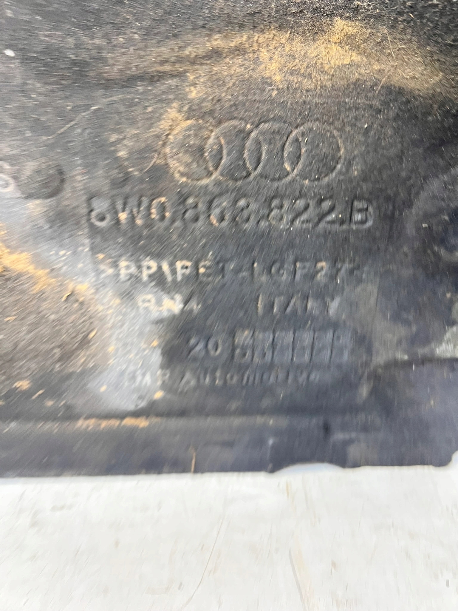 Blende Abdeckung abdeckung unter Getriebe AUDI A4 B9 A5 8W 8W0863822B 114/26