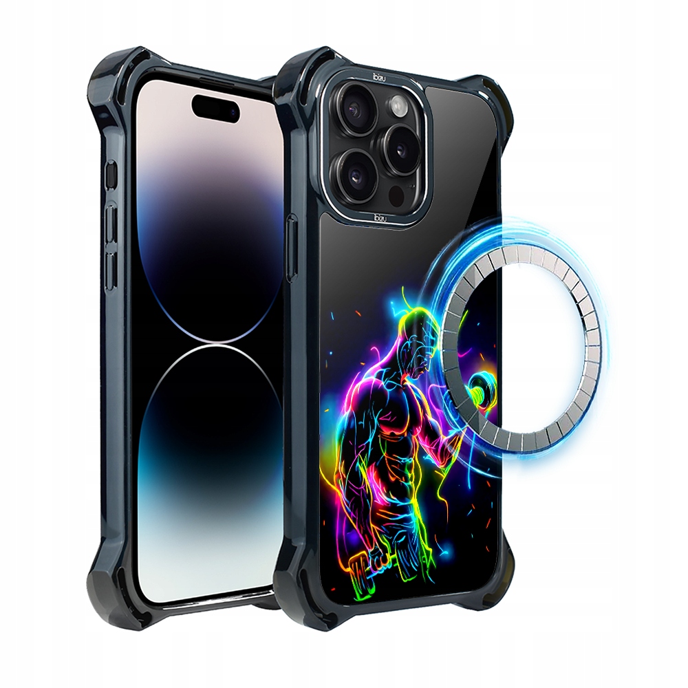 Pouzdro Ibizu DropGuard Ultra pro iPhone 14 Pro Max s MagSafe, je silné