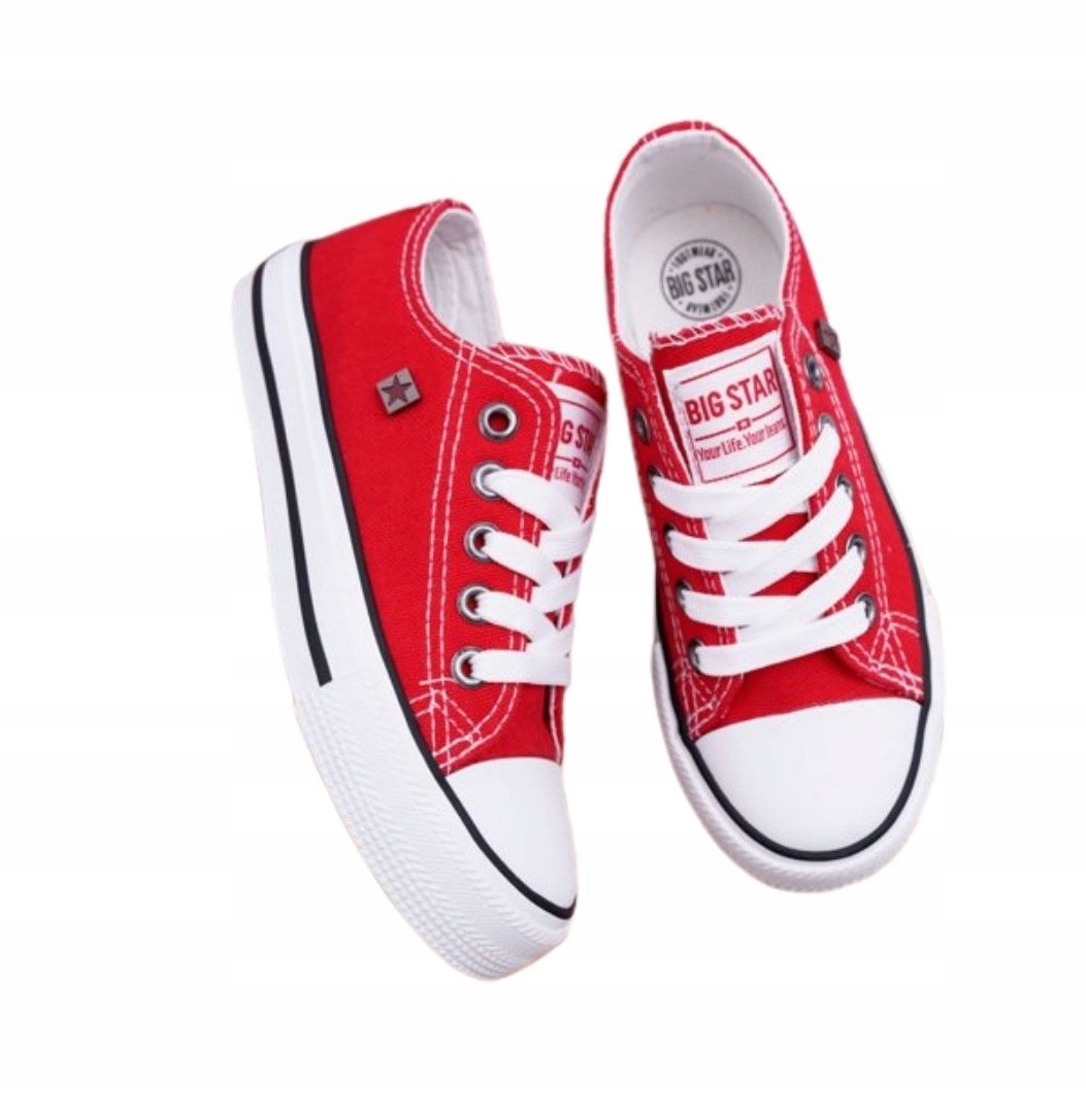 

Trampki dziecięce Big Star czerwone FF374201 32