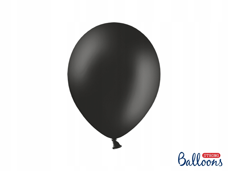 

Balony Strong 27cm, Pastel Black Czarny 10 szt