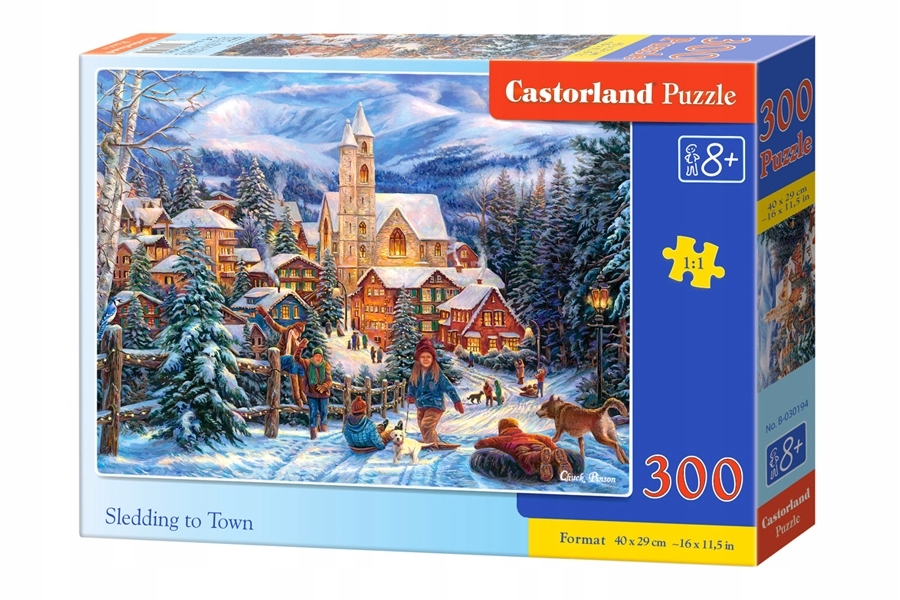 

Puzzle Magia Świąt- Zima 300 Elementów