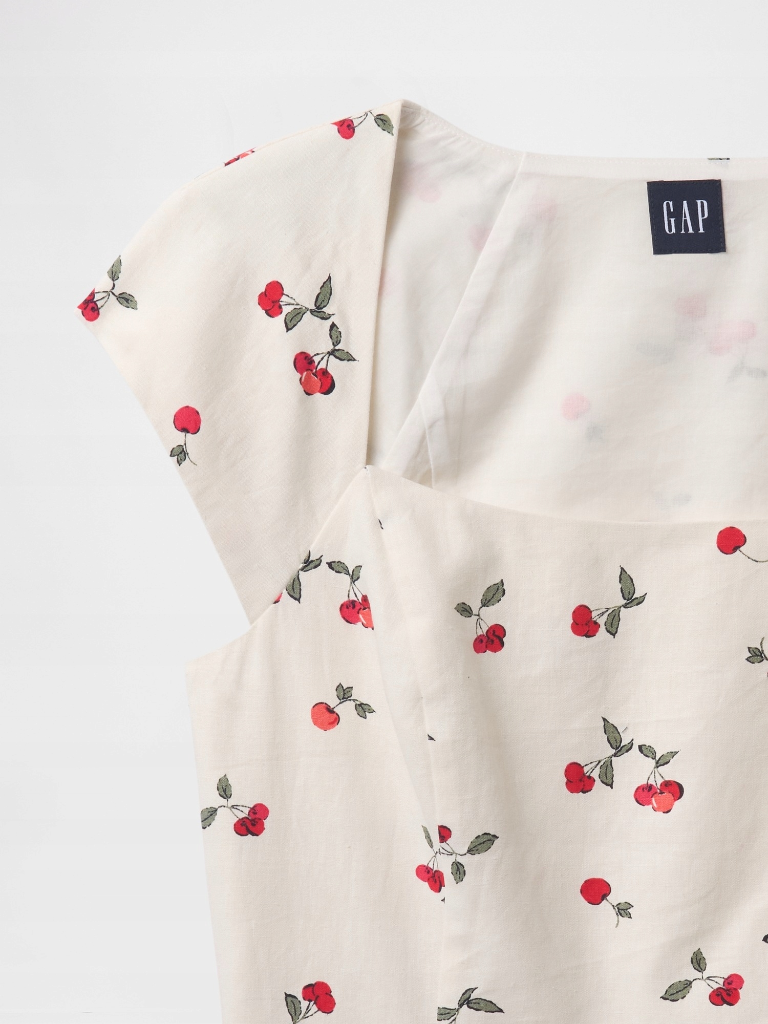 Gap Lněný crop top