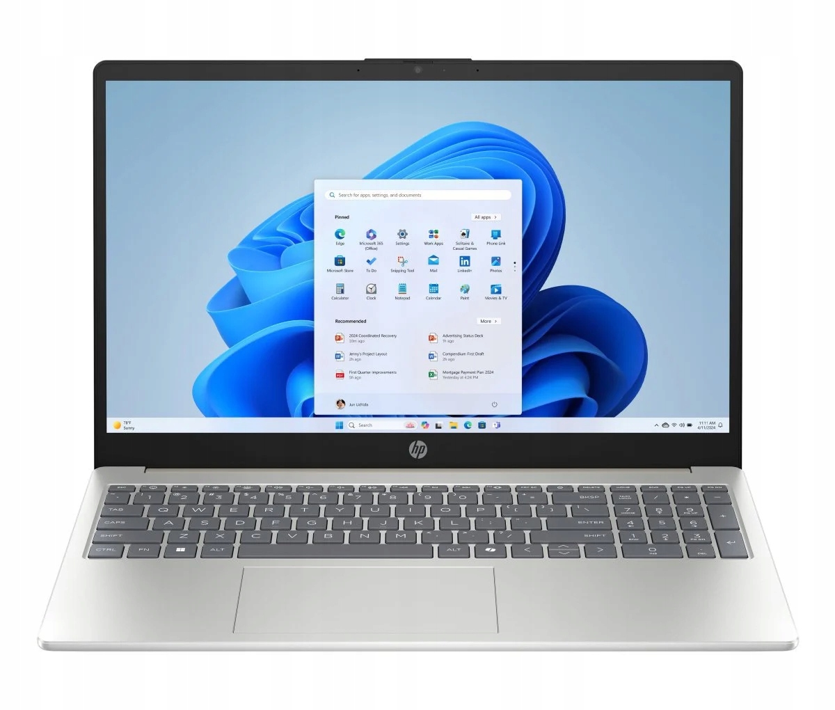 Notebook Hp 15-fd1017nc 15,6" Intel Core Ultra 5 24 Gb 512 Gb
