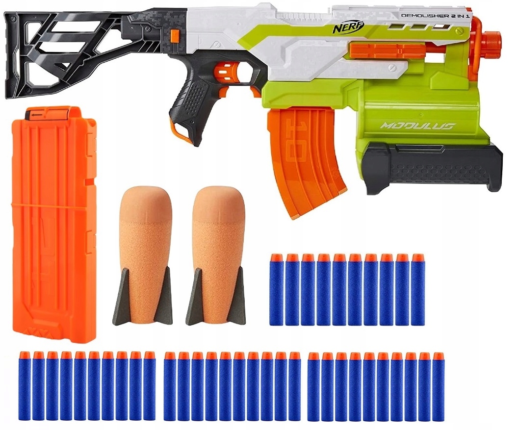 

Nerf Automat Demolisher Magazynek Rakiety Strzałki