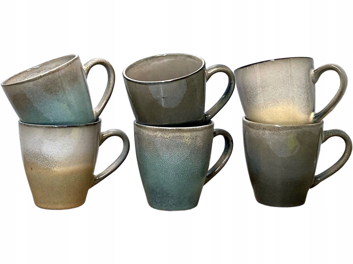 

Etno Ceramiczny kubek 320 ml do Kawy Herbaty 6 szt
