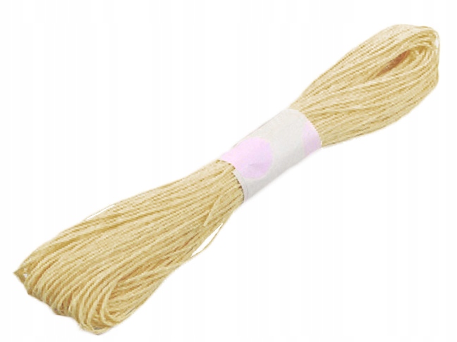Sznurek Papierowy W Zwoju 48m Naturalny