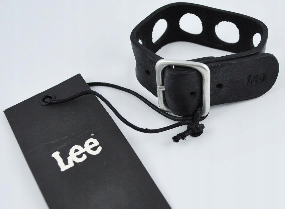 

Lee bransoletka skórzana black man Bracelet