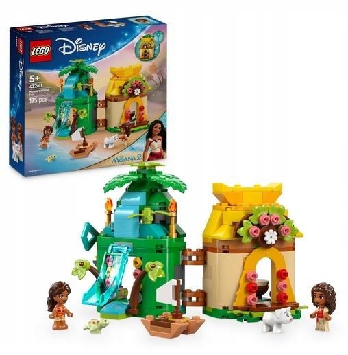 Lego(r) Disney Princess 43260 Zábava Vaiany Na Ostrově