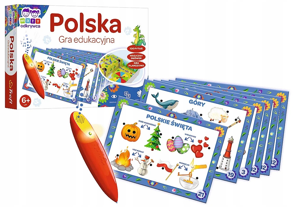 

Gra Edukacyjna Mały Odkrywca Trefl