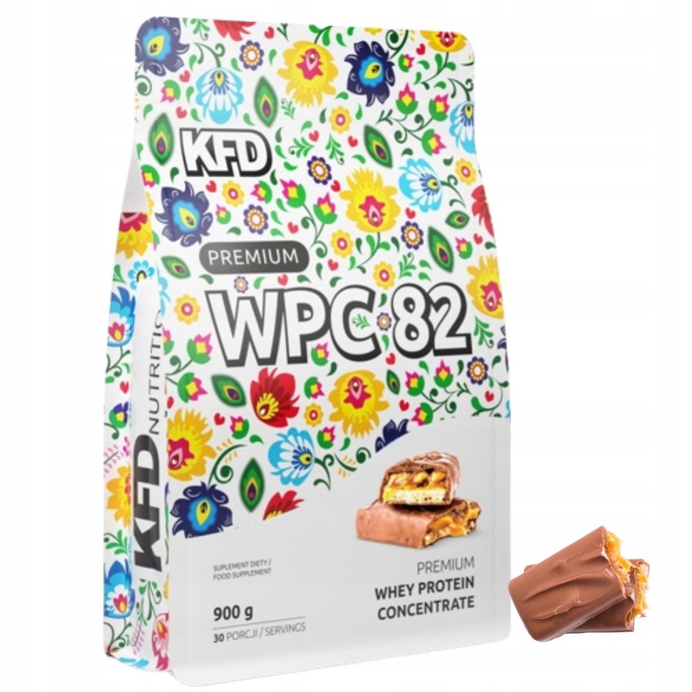 Protein Kfd Premium Wpc 82 XXL 900 G Karamelovo-oříšková Tyčinka