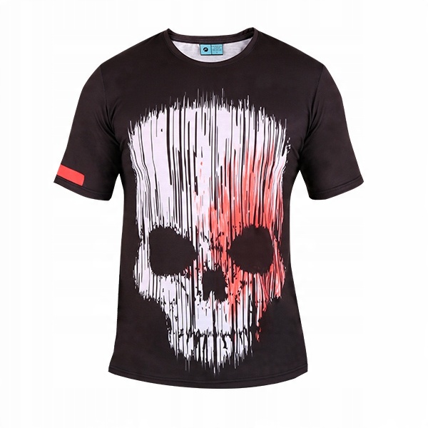 

Koszulka t-shirt męska modna czaszki nadrukiem 3XL