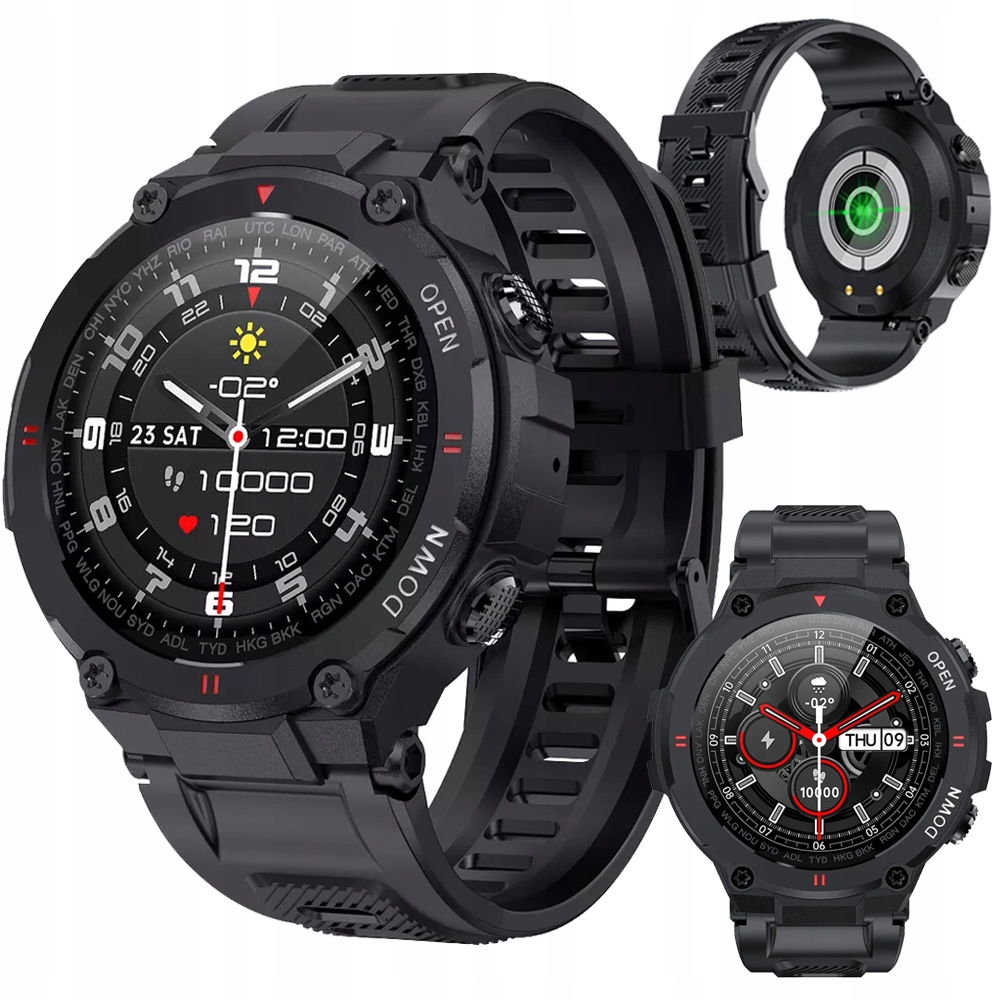 

Smartwatch zegarek Artnico K27/K22 czarny
