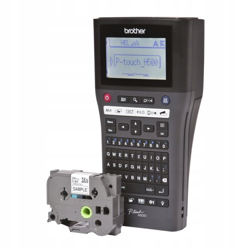 Tlačiareň štítkov Brother PT-H500 páska TZe-251 24 mm
