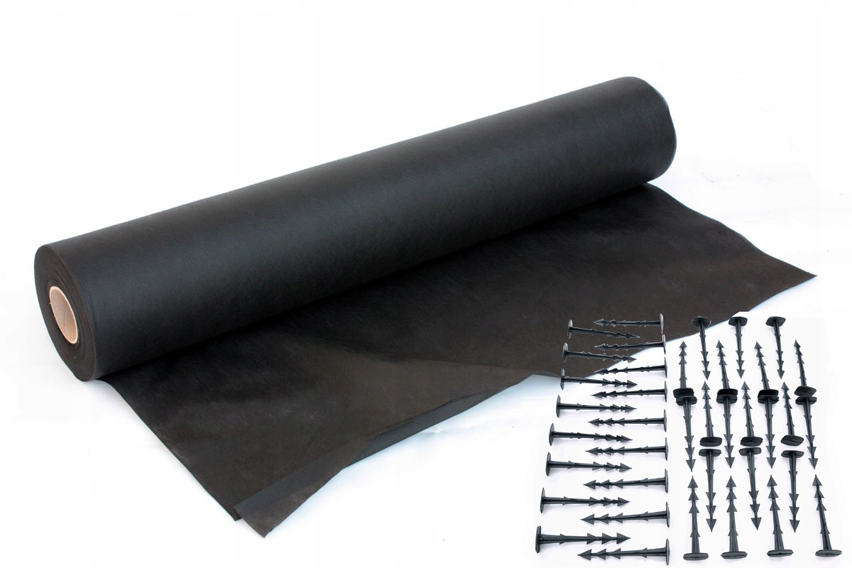 

Agrowłóknina 50g Mata szkółkarska 1,1x50m+szpilki