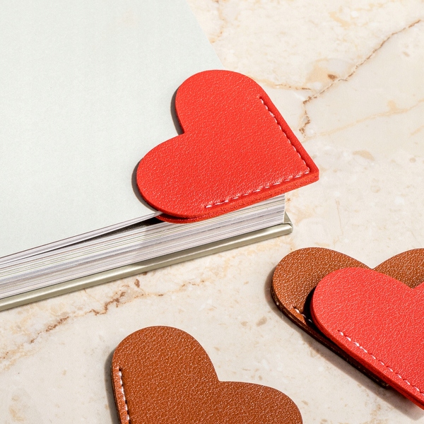 ZAKŁADKI DO KSIĄŻEK SERCE zestaw 4 szt. Stylowe Marka Gadget Master