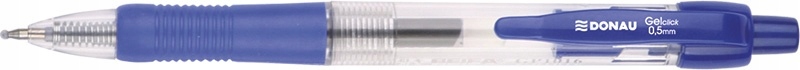 

Długopis automatyczny żelowy 0,5mm niebieski