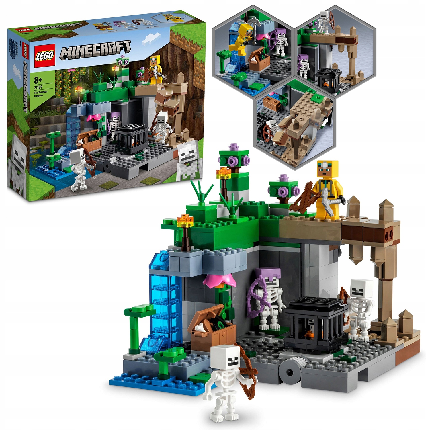 LEGO MINECRAFT LOCH SZKIELETÓW 21189