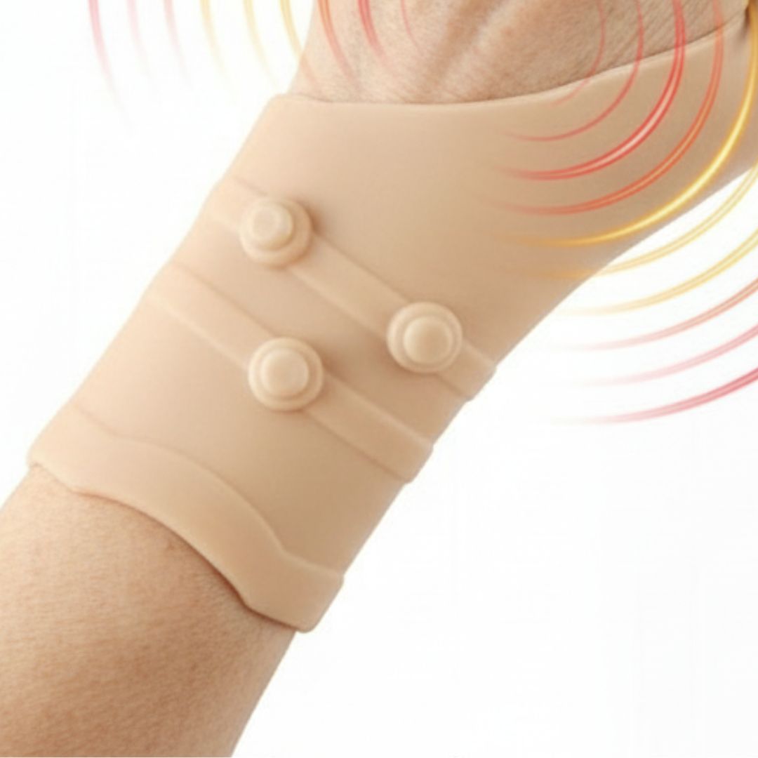 OPASKA MAGNETYCZNA NA NADGARSTEK DŁOŃ STABILIZATOR NADGARSTKA Z 6 MAGNESAMI Model OPASKA MAGNETYCZNA NA NADGARSTEK 6MG  SHOPII