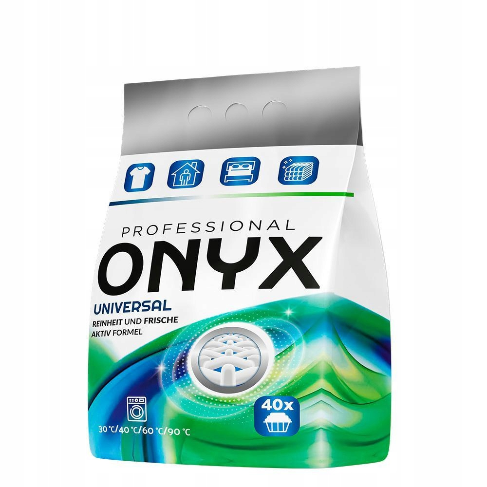 3x Onyx Professional univerzální prášek na praní 2,4 kg (40 praní)