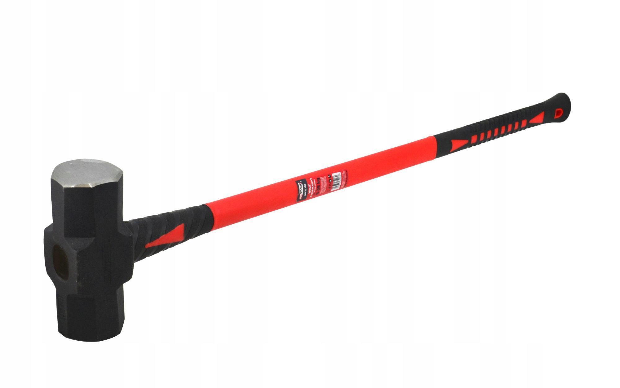 

Młot Wyburzeniowy 3,63kg 8lbs ręczny Trzonek 90cm