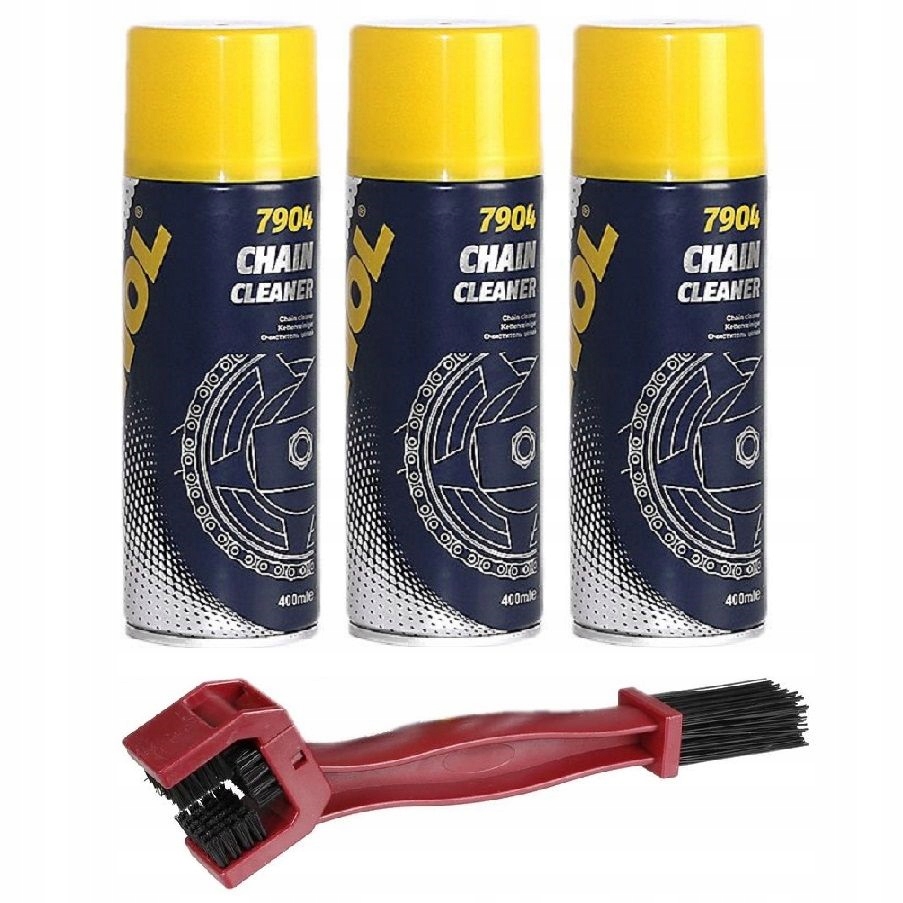 

Zestaw Mannol 7904 Chain Cleaner 3szt Szczotka