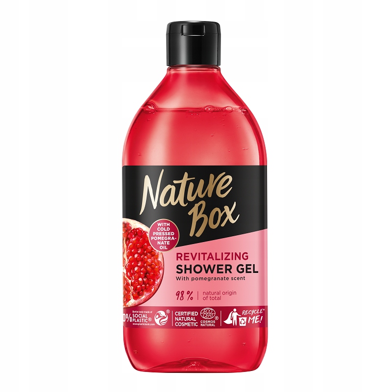

Nature Box Granat Żel pod Prysznic 385ml