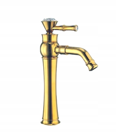 BATERIA umywalkowa KRAN w stylu retro ZŁOTY CHROM