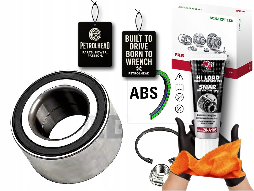 Ložisko Kola Honda Přední Jazz City 02-08 S Abs Cr- #Petrolhead Pro+ Kit7