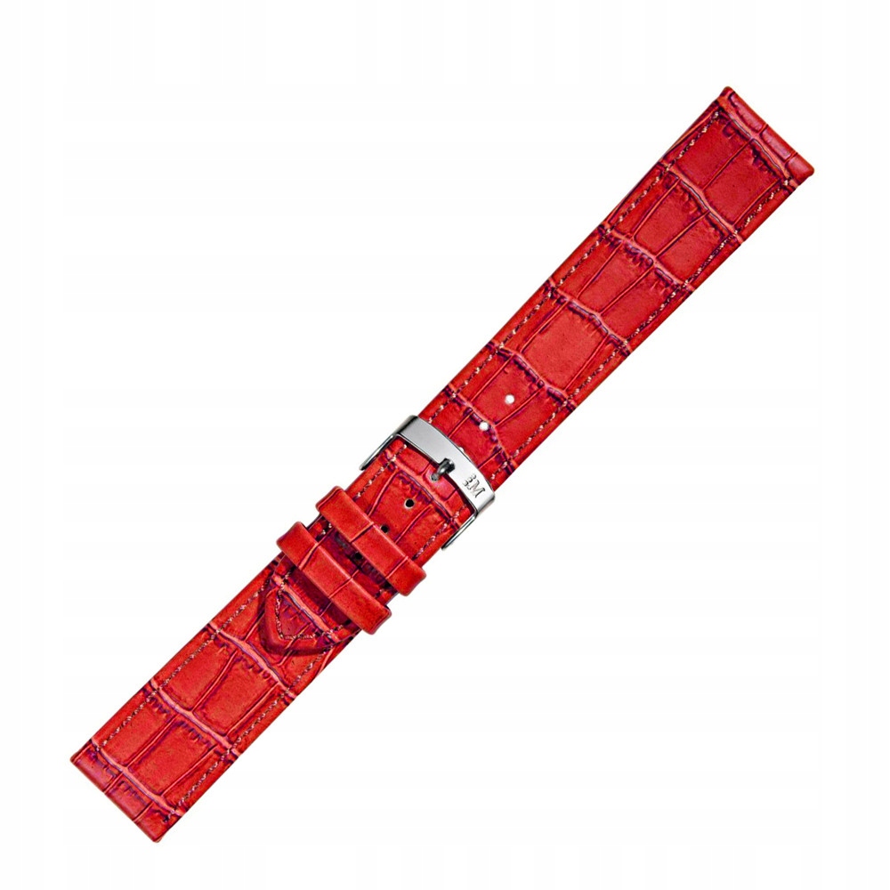 Pásek k hodinkám Morellato A01Y2269480083CR24 červený 24 mm