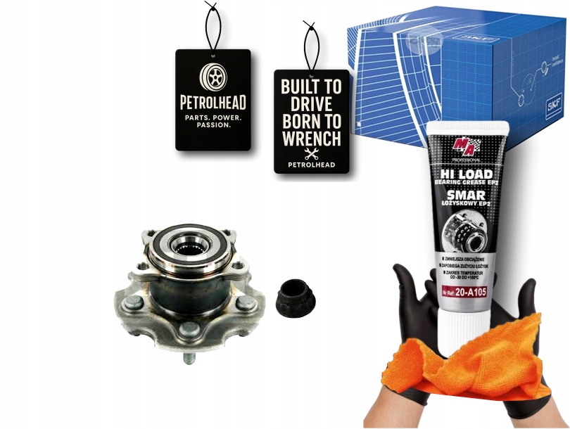 Ložisko Kola Toyota Zadní Rav 4 III 05- Skf #Petrolhead Pro+ Kit7