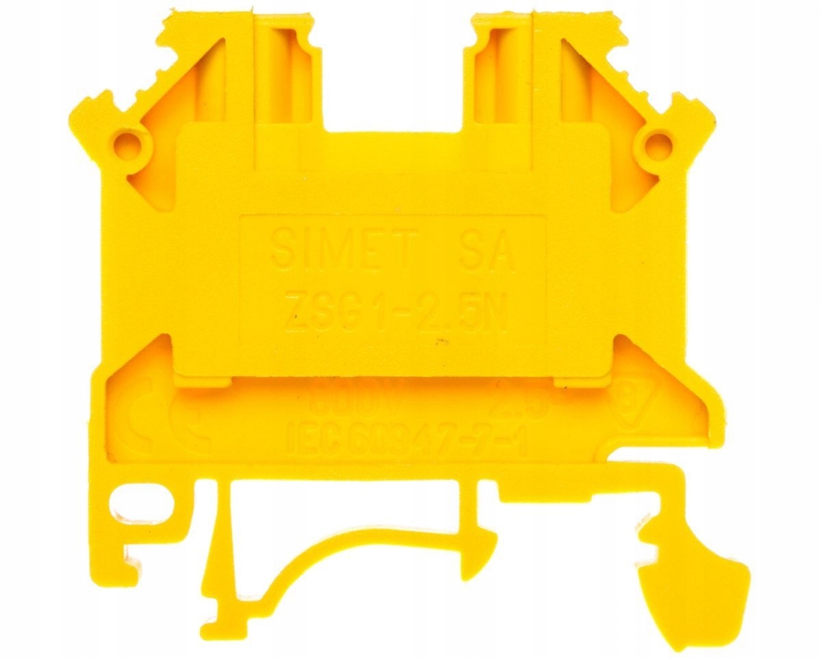 

Złączka szynowa 2-przewodowa 2,5mm2 Zsg 1-2.5Nz