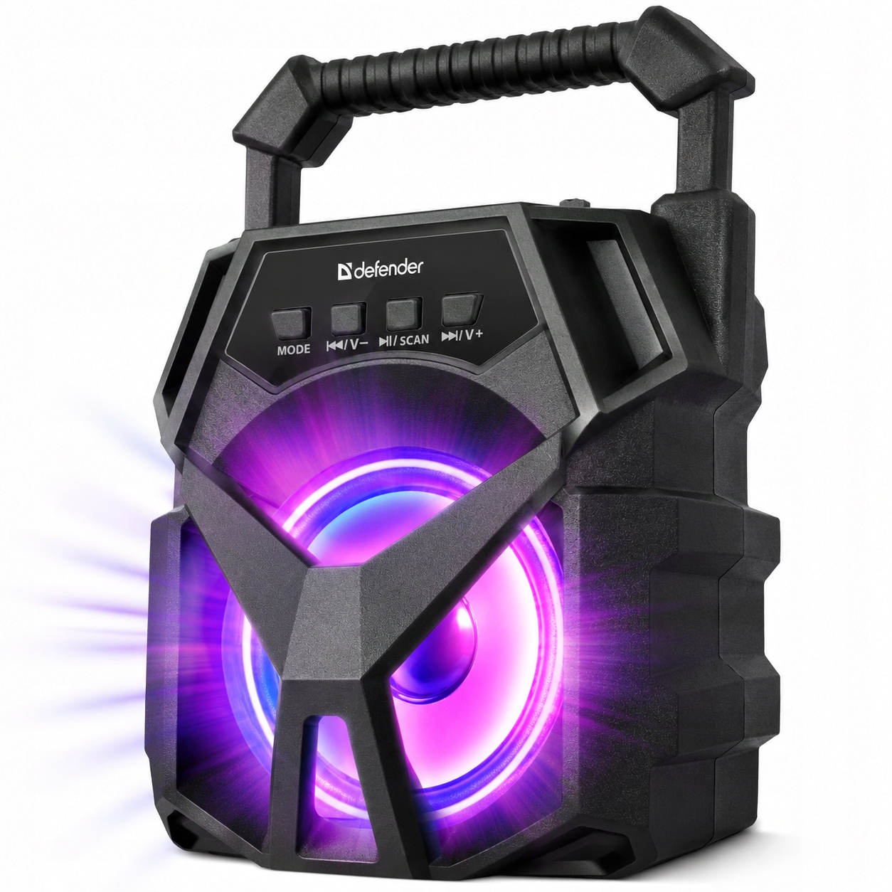 Defender Bezprzewodowy Głośnik G98 Bluetooth 5W Bt/fm/tf/usb/aux/led Mobiln