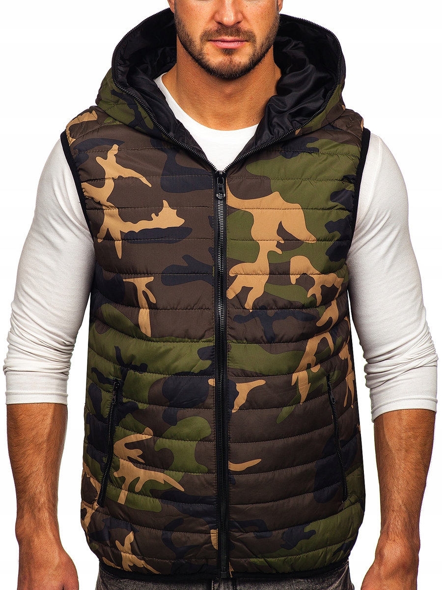 

Bezrękawnik Kamizelka Męska Khaki 7106 DENLEY_2XL