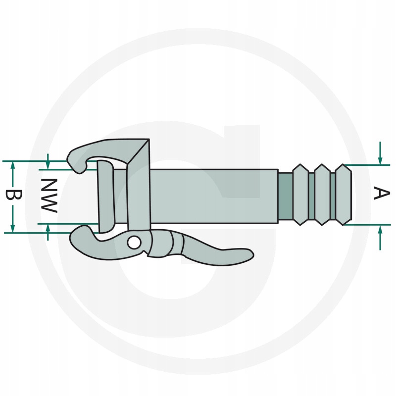 4050200380 - Разъем системы Perrot 4 