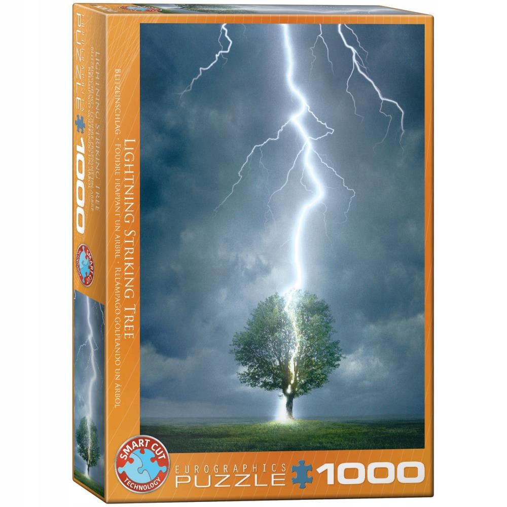 PUZZLE 1000 LIGHTING STRIKING TREE 6000-4570