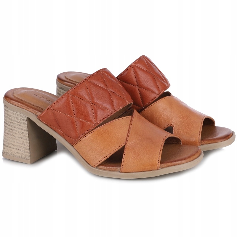 Nazouváky pantofle Bombonella 12T 431 381 Sierra Taba Suet hnědé Kůže Vel. 38