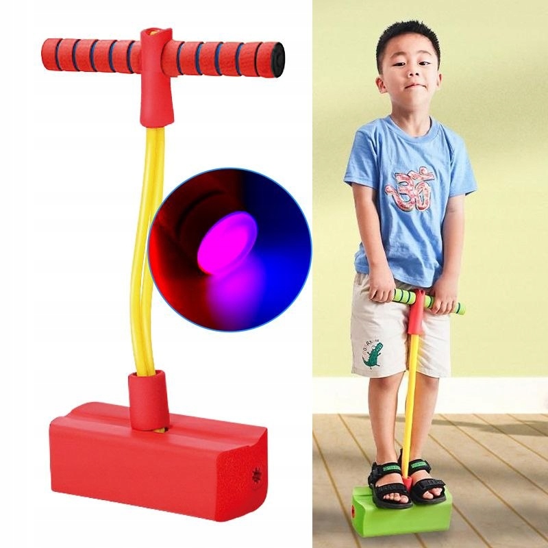 

Skoczek Pogo do zabawy dla dzieci- czerwony
