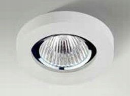 Biała okrągła oprawa wpuszczana oczko Savio Round