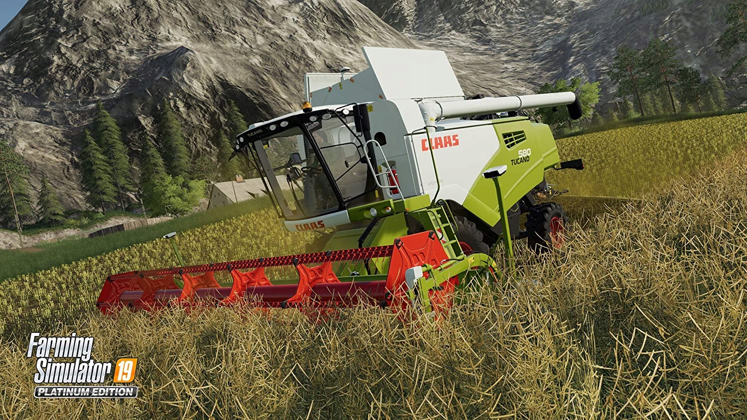 FARMING SIMULATOR 19 PLATINUM Farm Simulator 19 Game version box