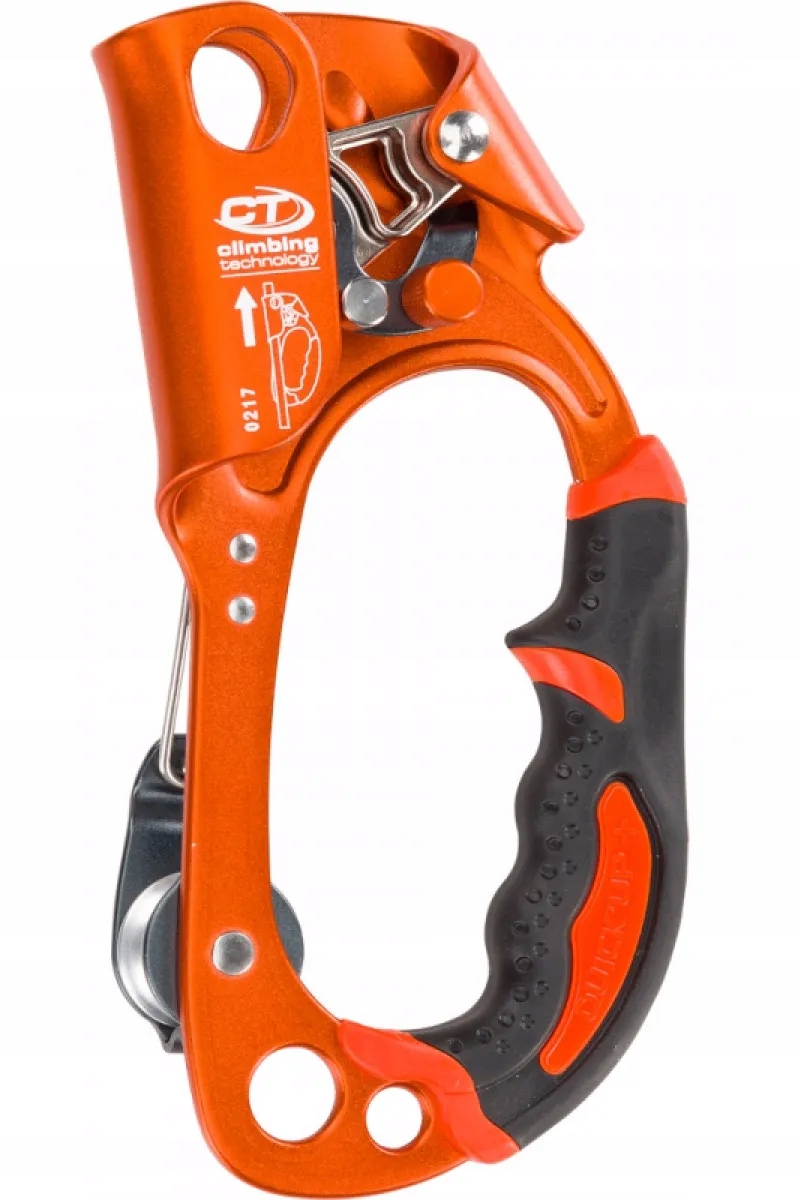 Upínací přístroj Climbing Technology Quick Roll oranžový levý