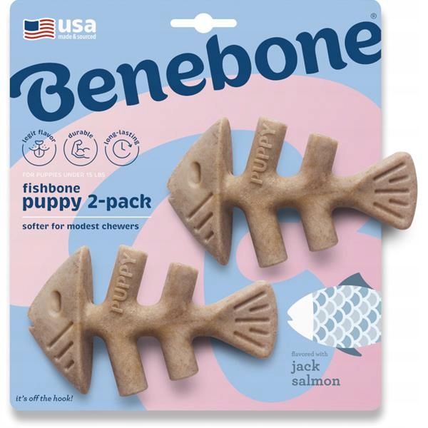 Levně Benebone Puppy Fishbone Xs 2 ks