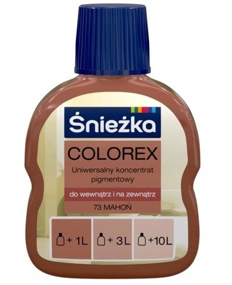 

Colorex Śnieżka Pigment Do Farb 100ml Mahoń