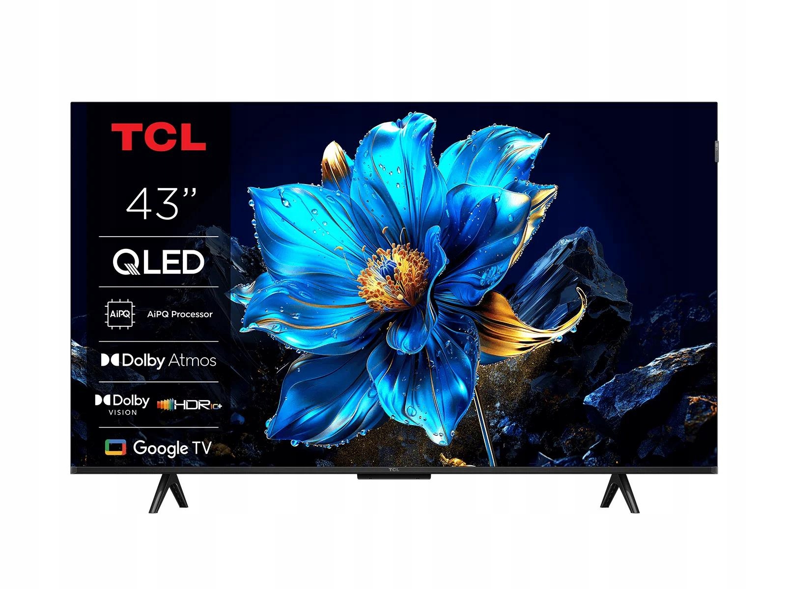 Tv Set|TCL|43 "|4K Ultra HD|3840 x 2160 pixelov|Flat|16:9|QLED|43T69C