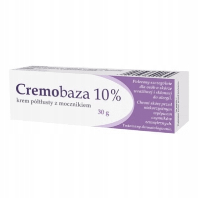 

Cremobaza 10% krem półtłusty z mocznikiem 30g