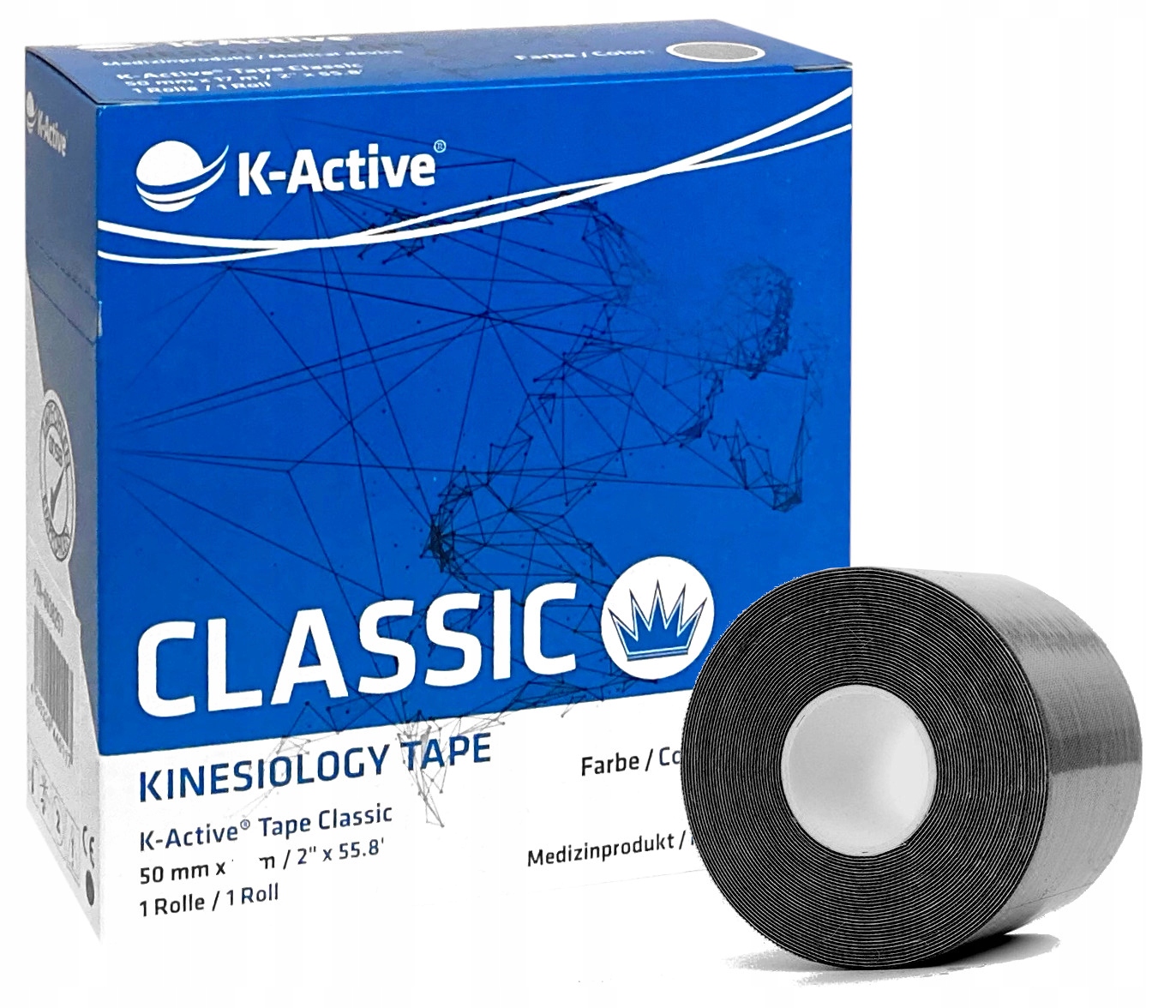 

Taśma K-Active plastry sportowe do oklejania ciała