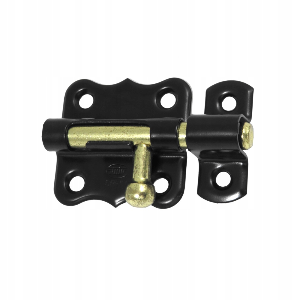 

Zasuwa Zasuwka Rygiel Blokada Czarna 40x38mm M.384