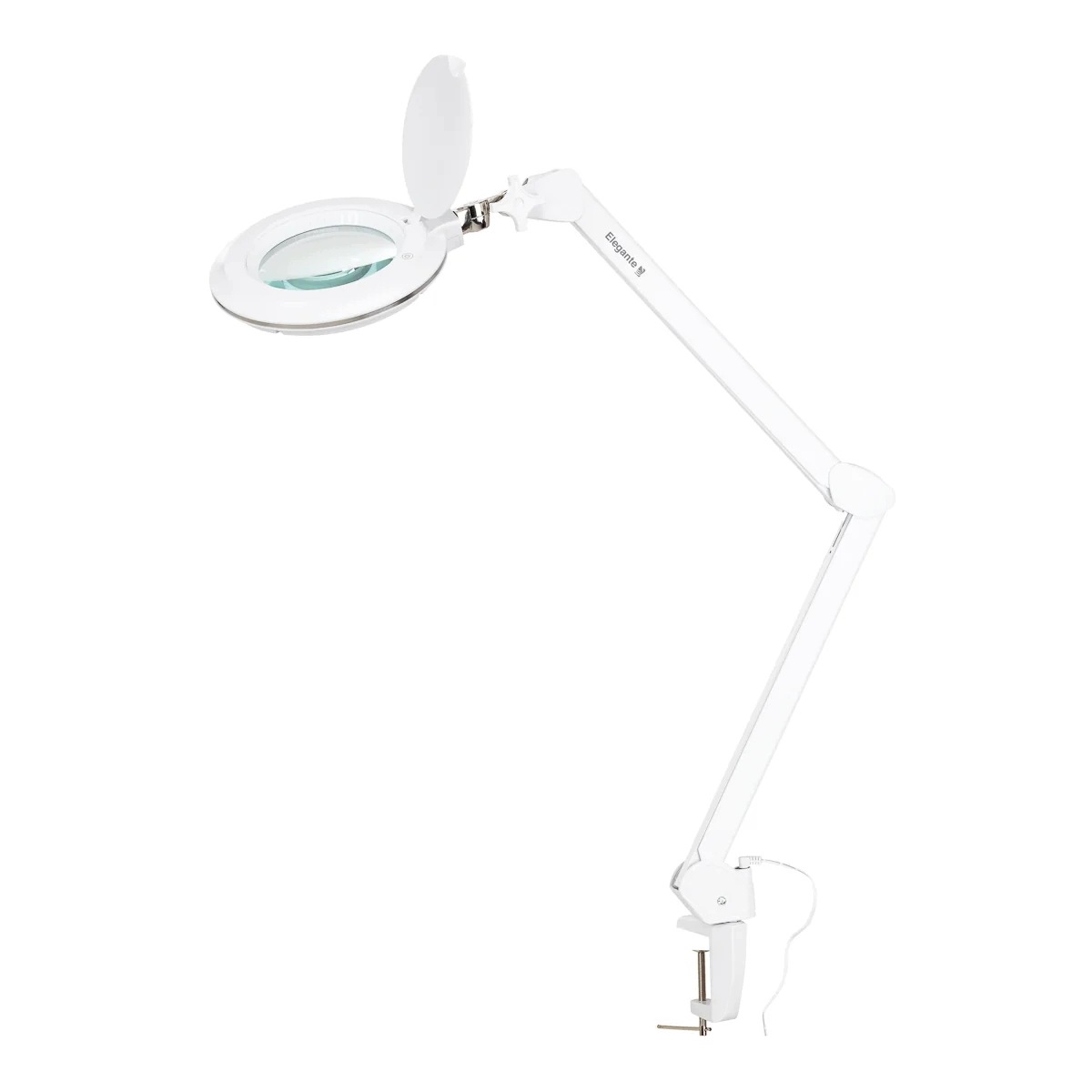 Lampa Lupa Elegantní Kosmetická Do Pracovny 6031 60 Led 3D Na Pracovní Desku Bílá