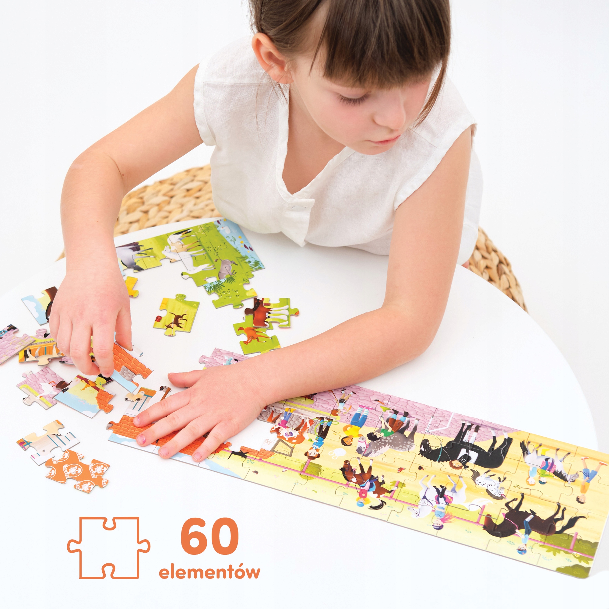 CzuCzu STADNINA puzzle panoramiczne 4+ Marka CzuCzu