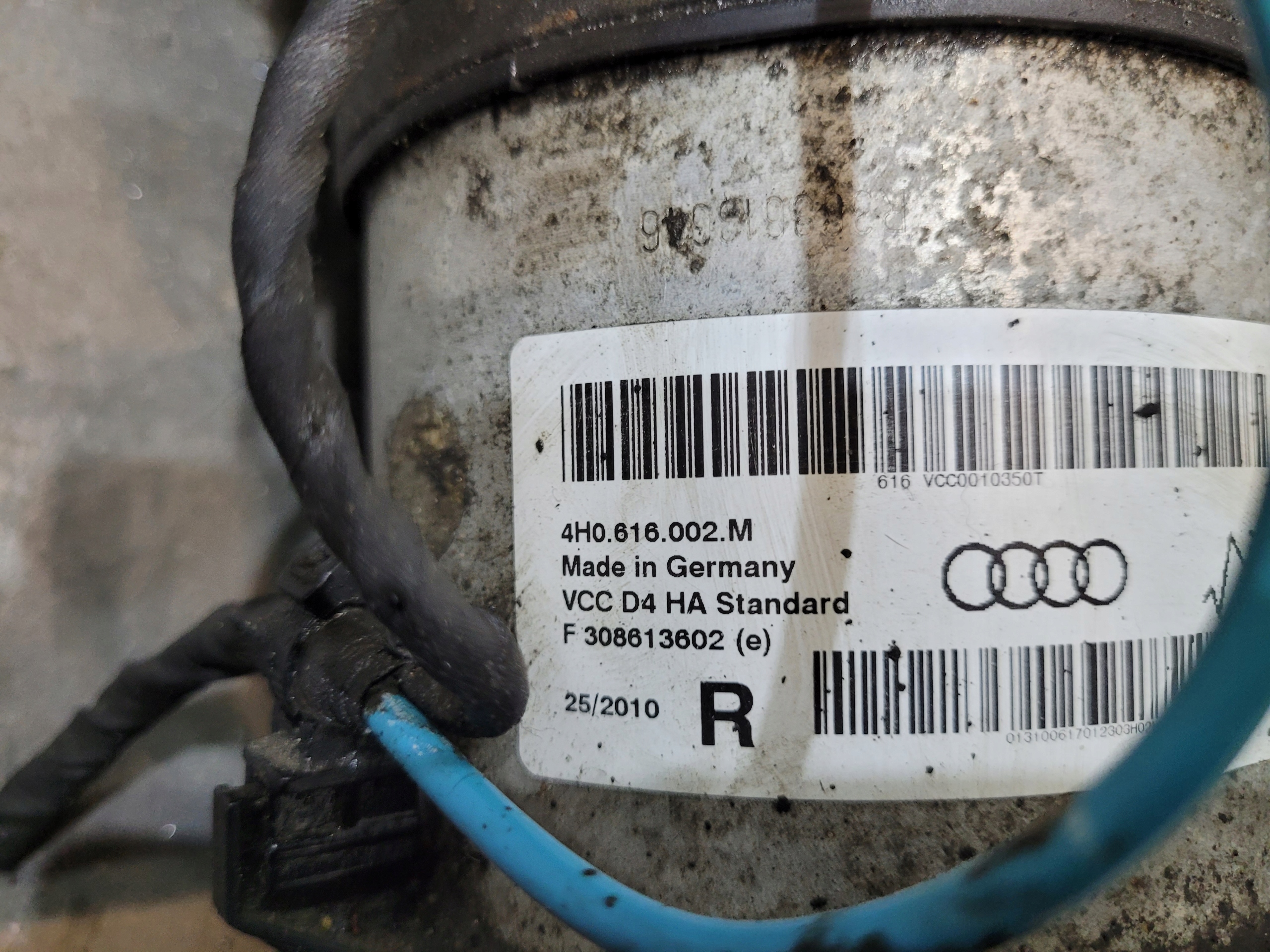 shock absorber MIECH rear part rear left AUDI A8 D4 4.2 TDI